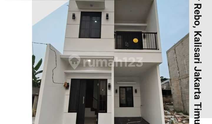 Rumah Baru 2 Lantai One Gate Kalisari 2 Cijantung Jakarta Timur