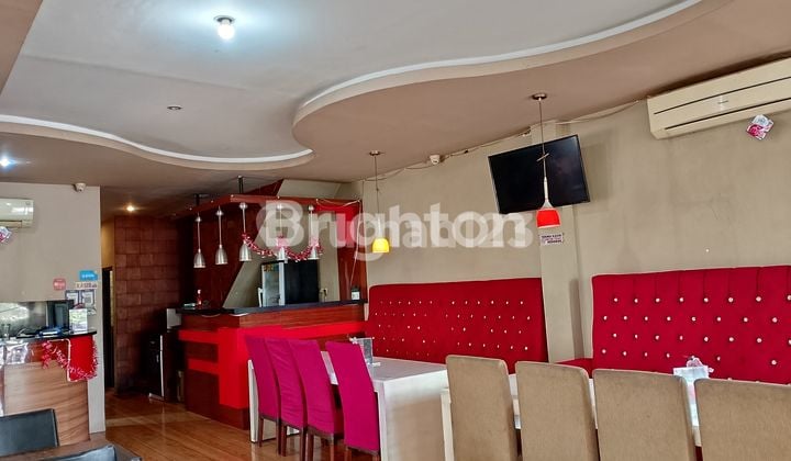 RUKO HOEK BESERTA BRAND USAHA DAN ASET RESTO, DI BOULEVARD UTAMA, LEGENDA WISATA CIBUBUR, CILEUNGSI, BOGOR