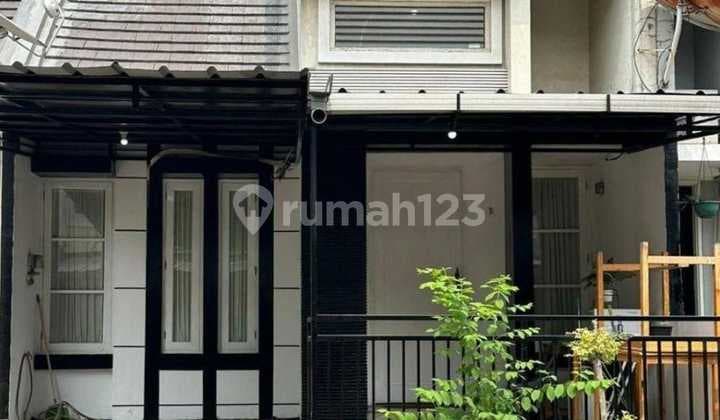 Turun Harga , Rumah 1,5 Lantai di Dalam Cluster yang Nyaman dan Asri Legenda Wisata , Cibubur , Gunung Putri , Bogor , Jawa Barat