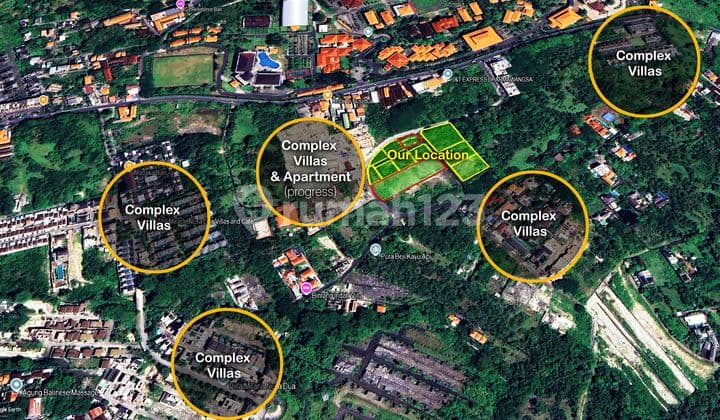 Tanah Kavling SHM Siap Bangun Kampial Nusa Dua, Harga Terjangkau dan Potensi Investasi Menjanjikan, Lingkungan Villa Elit Bukan Perumahan.