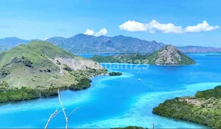 Di jual tanah view laut, view pulau rinca strategis dan negosible