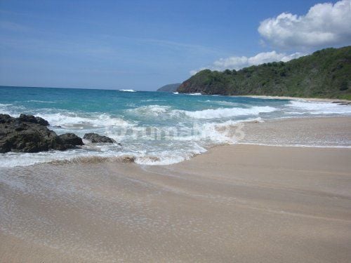 Di jual tanah strategis beach front view pantai wane bima