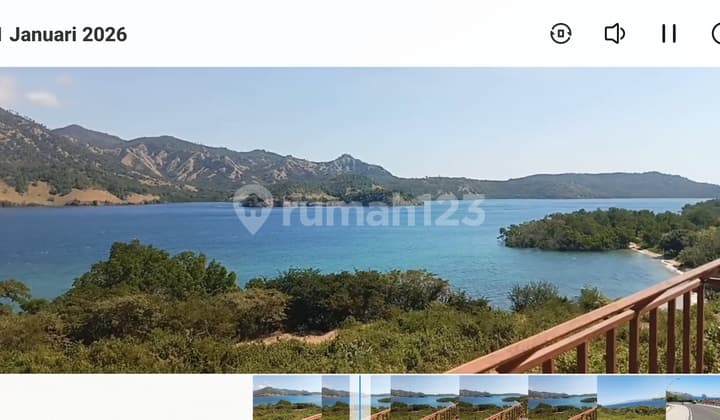 Dijual Tanah Strategis Beachfront Depan Jalan Utama Golomori