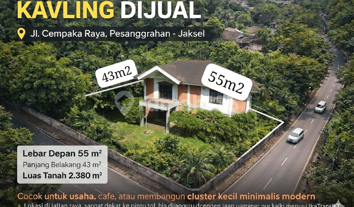 Tanah dan Rumah Luas di Veteran Jaksel