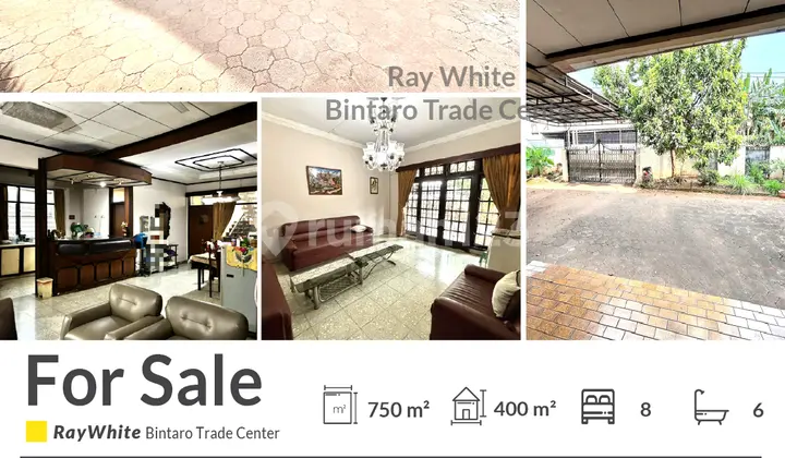 Selling Land with Bonus House in Ulujami Pesanggrahan