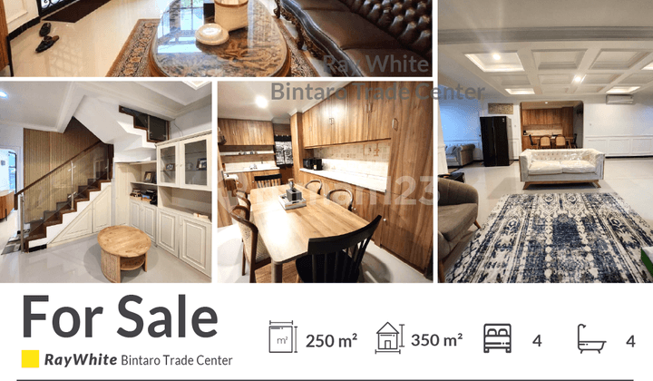 Rumah Modern Luas di Bintaro Sektor 3 Dekat Mall