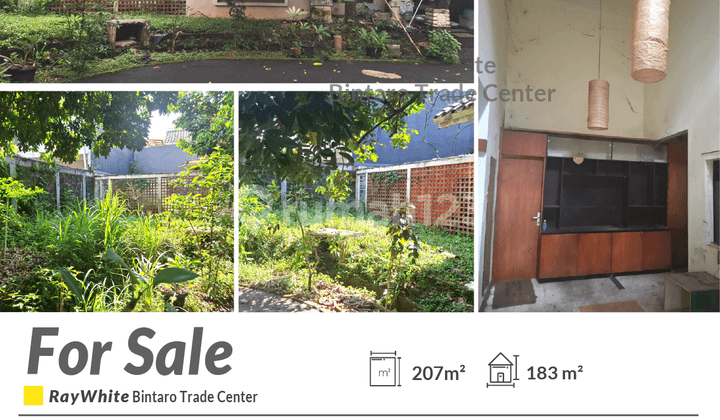 Land for Sale in Puri Bintaro Near KRL Station