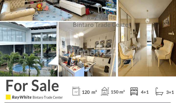 Rumah Minimalis dan Bagus di Paradise Resort Ciputat