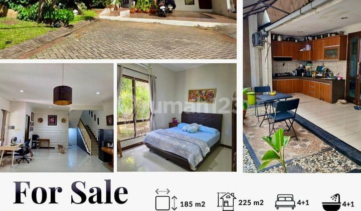 Rumah 2 Lantai Terenovasi Discovery Bintaro Sektor 9, Nego