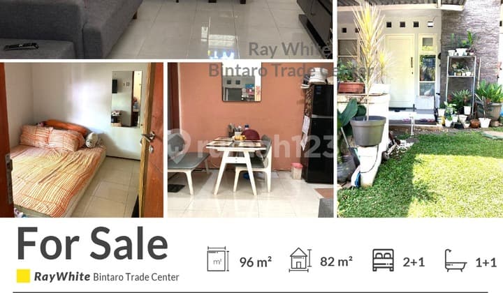 Rumah 1 Lantai Dekat Sekolah Internasional di Bintaro Sektor 9