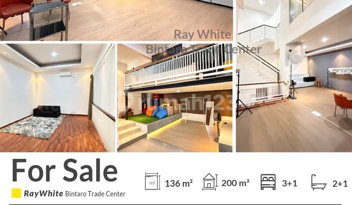 Modern Split Level House Kebayoran Bintaro