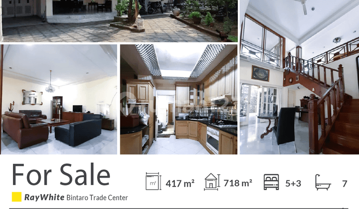 For Sale Luxury House Hang Lekiu Kebayoran Baru, Open to Negotiation