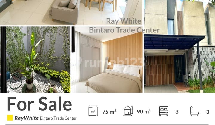 Rumah 2 Lantai Furnished Discovery Bintaro 9