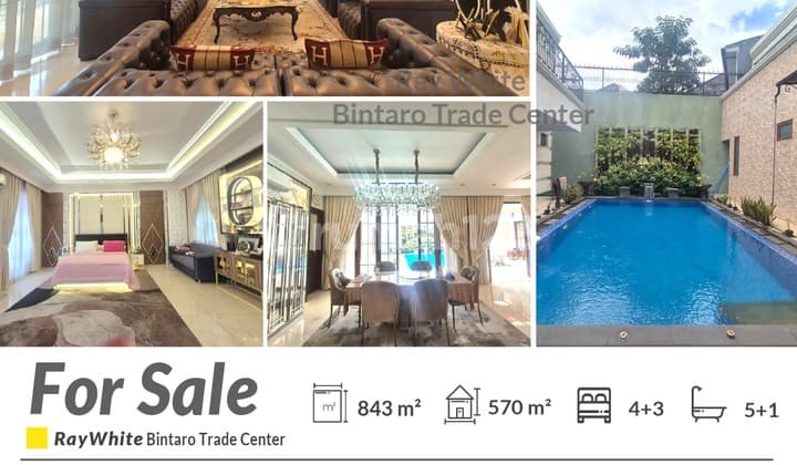Luxury and Elegant House in Menteng Bintaro Sector 7