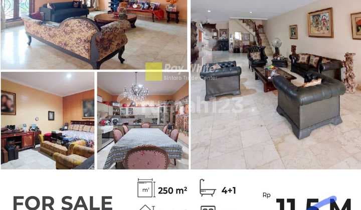 Rumah Mewah Samping Jalan Pondok Indah Mall, Nego