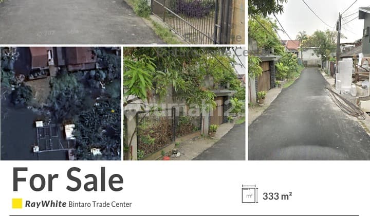 Jual Tanah Murah Dekat Stasiun @Pondok Ranji