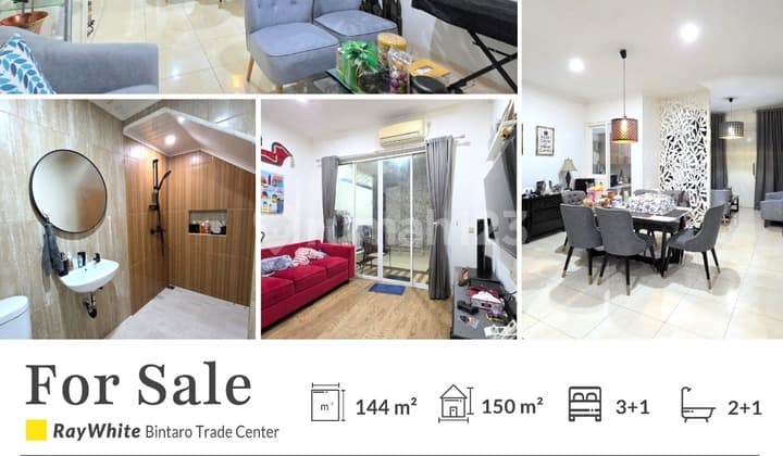 Rumah Siap Huni di Delatinos BSD