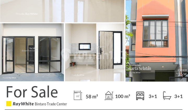 Rumah Minimalis Murah di Praja @Kebayoran Lama