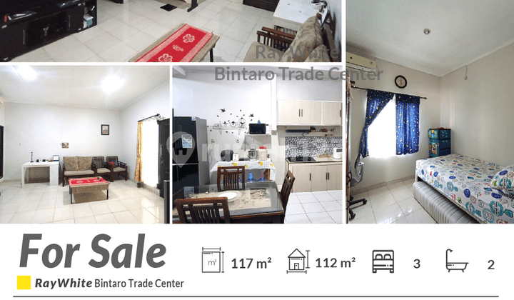 Jual Rumah Murah di Cluster Kaisar Bintaro