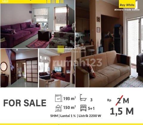 Rumah Harga Murah di Ahmad Siran Dekat Maleo Bintaro