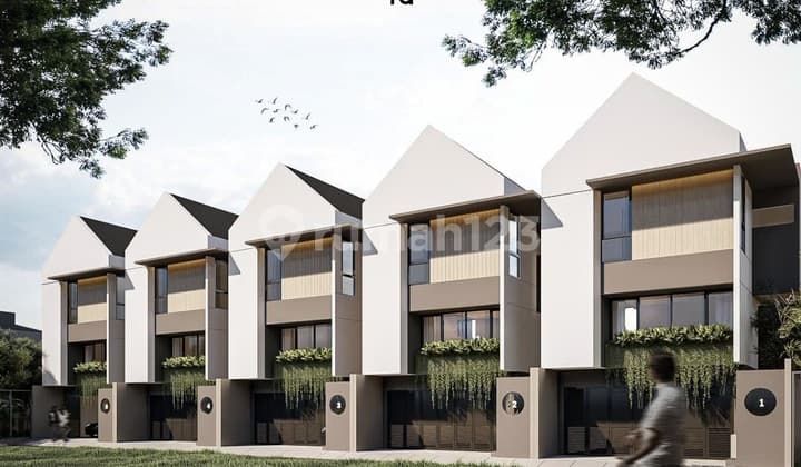 Rumah Minimalis Modern Smart System di Setraduta, Bandung