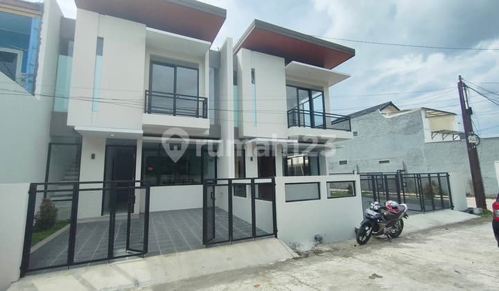 Rumah Baru 2 Lantai Minimalis Tenang Di Leuwipanjang