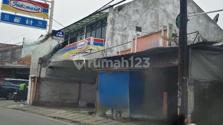 Ruang Usaha & Rumah Strategis Raya Cimahi dekat Area komersial