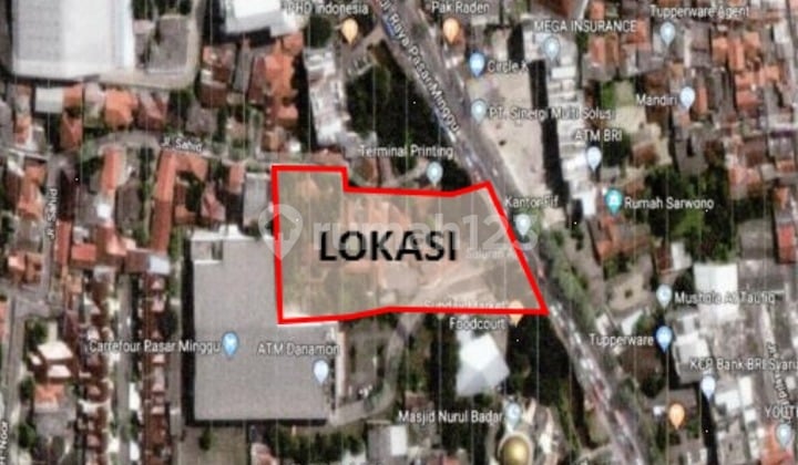 Land and Large Building, Pasar Minggu, South Jakarta.