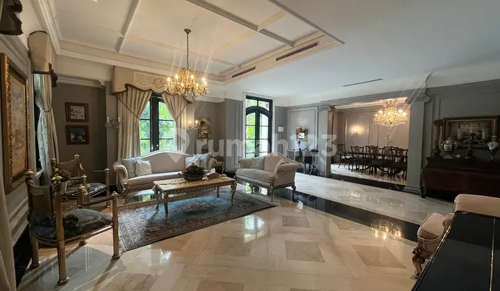 Rumah di Dalam Komplek Tebet Mas Regency, Full Furnished 4Lantai dan Basement