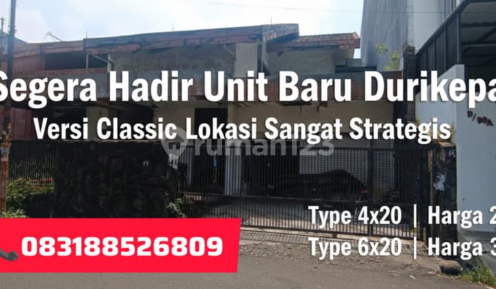 Segera Hadir Unit Baru Duri Kepa Type Clasic Lokasi Strategis