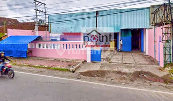 Gudang Strategis Pinggir Jalan Raya Hitung Tanah di Kartasura