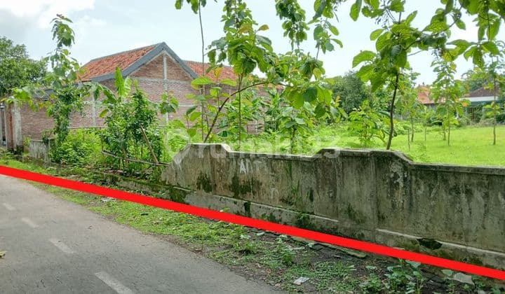 Tanah Perkarangan Strategis buat Perumahan di Polokarto