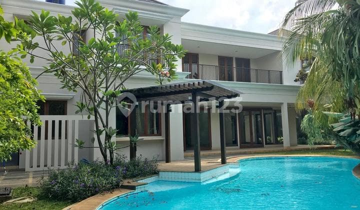 Tropical House in Cilandak South Jakarta, Pool and Garden, Strategic Location
