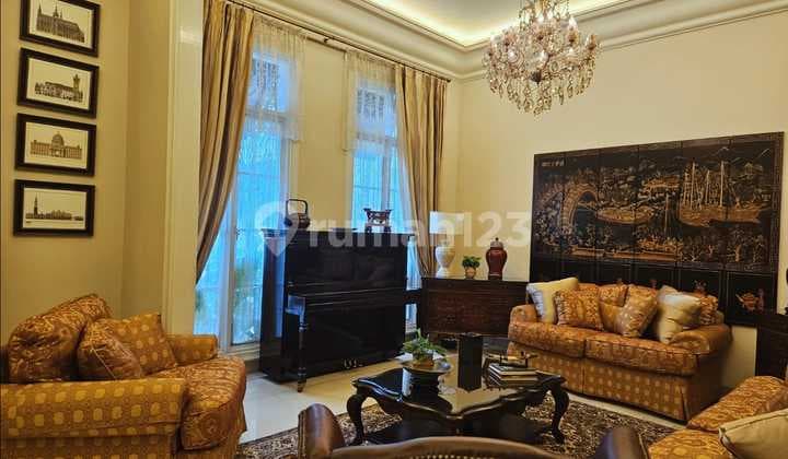 For Sale Rumah Mewah Lebak Bulus LT 900 LB 1000 Full Furnish Pool - 28Mluxury House Cilandak Premium Location Fully Furnished