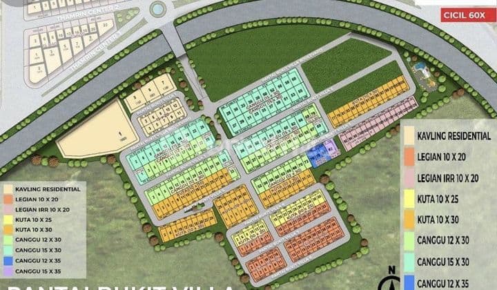 Dijual Kavling Pantai Bukit Villa Di Pik 2 Ukuran 12 X 30