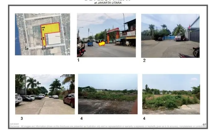 Tanah di Muara Baru Jakarta Utara 1,02 hectare HGB cocok untuk pergudangan