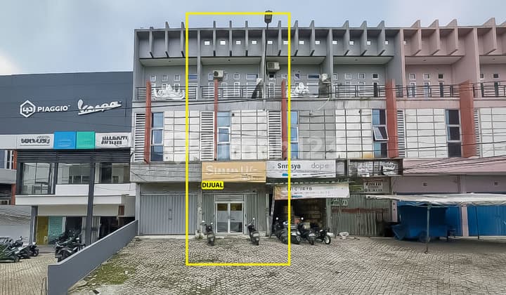 Jual Ruko 3 Lantai Pinggir Jalan Raya Teuku Umar