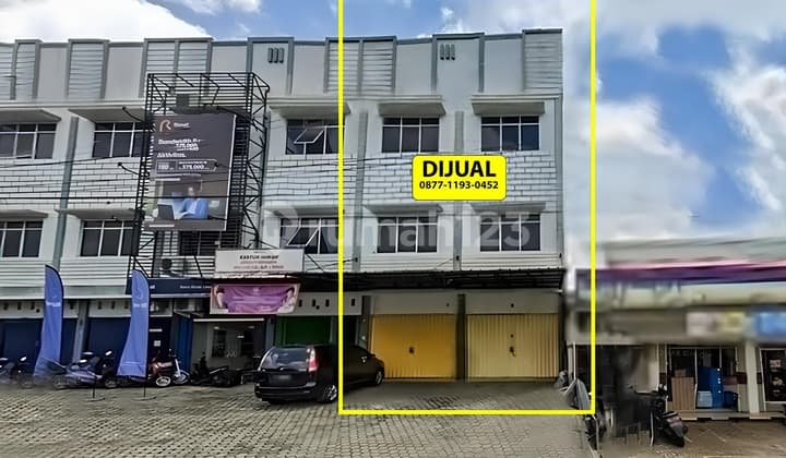 Ruko Gandeng 2 Pintu 3 Lantai Pinggir Jalan Pramuka