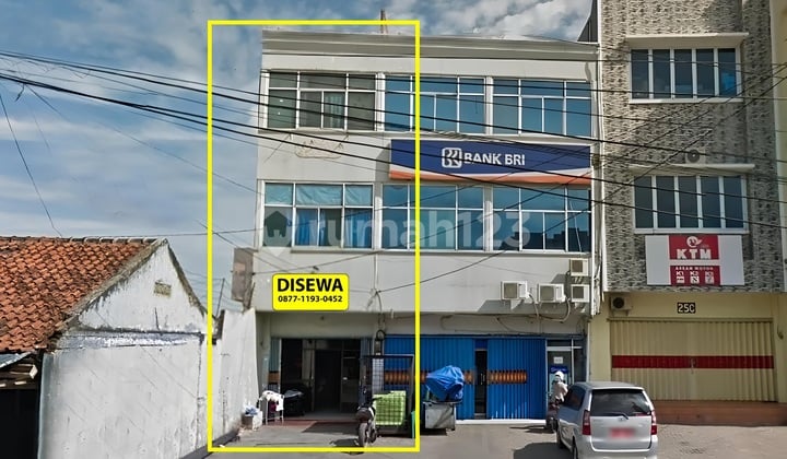 Sewa Ruko 3 Lantai Pinggir Jalan Raya Antasari