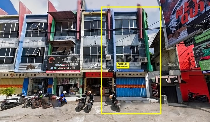 Jual Murah Ruko 3 Lantai Pinggir Jalan Tanjung Karang Timur