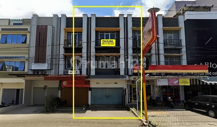 Jual Ruko 3 Lantai Pinggir Jalan Wolter Monginsidi
