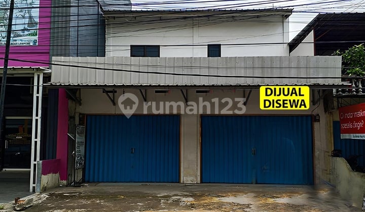 Jual Sewa Ruko Gandeng 2 Pintu Pinggir Jalan Way Halim