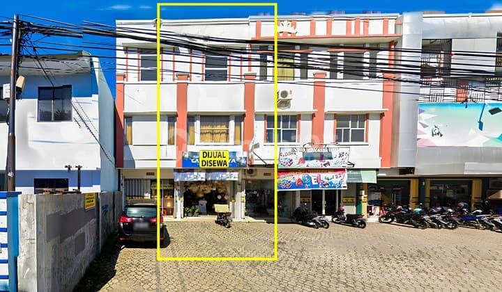Jual Sewa Ruko 3 Lantai Pinggir Jalan Teuku Umar
