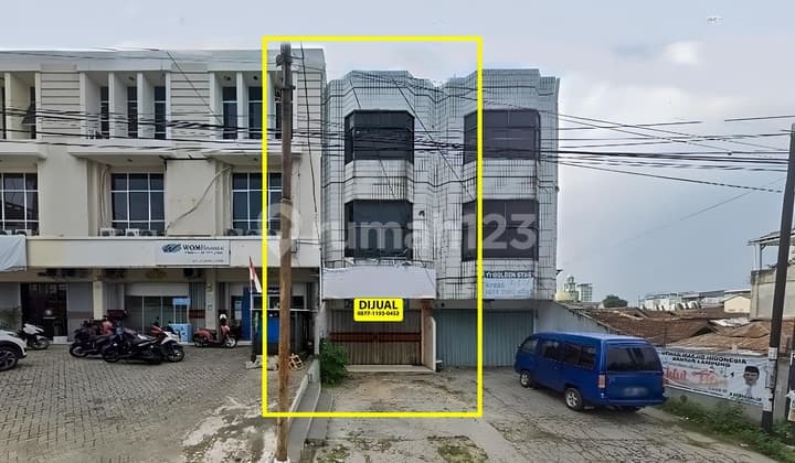 Jual Murah Ruko 3 Lantai Piggir Jalan Tanjung Karang