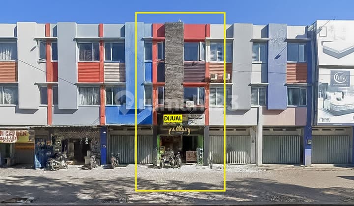 Jual Ruko 3 Lantai Pinggir Jalan di Way Halim