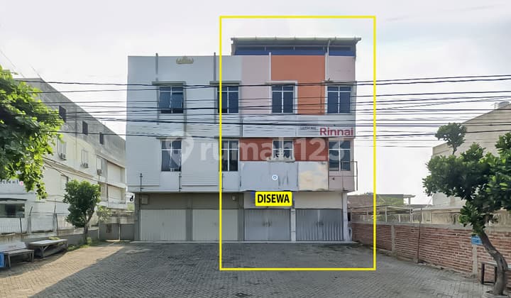 Ruko Gandeng 2 Pintu 3 Lantai Pinggir Jalan Teuku Umar Kedaton