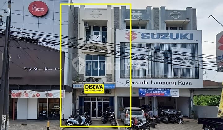 Sewa Ruko 3 Lantai Pinggir Jalan Raya Antasari