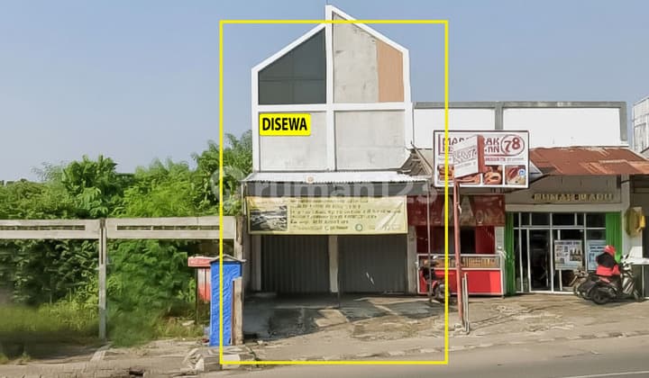 Sewa Ruko 2 Lantai Pinggir Jalan Za Pagar Alam di Kedaton