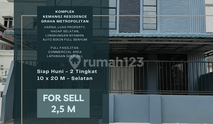 Komplek Kemangi Residence Graha Metropolitan. Fas. Lapangan Golf