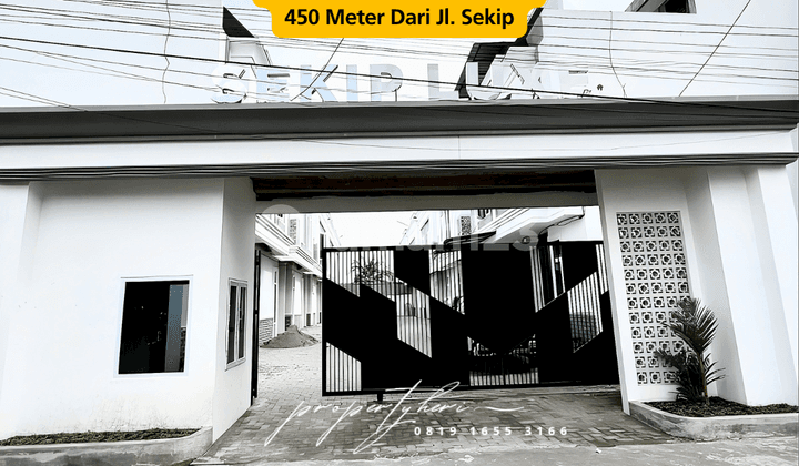 Sekip Luxe. Townhouse Baru. Daerah Sekip, Adam Malik. Inti Kota.